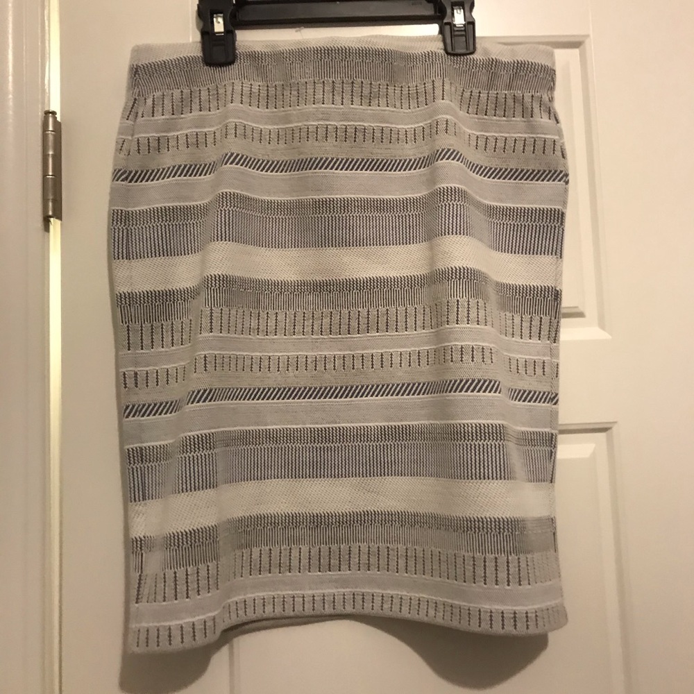 Loft Petite Pencil Skirt, Striped